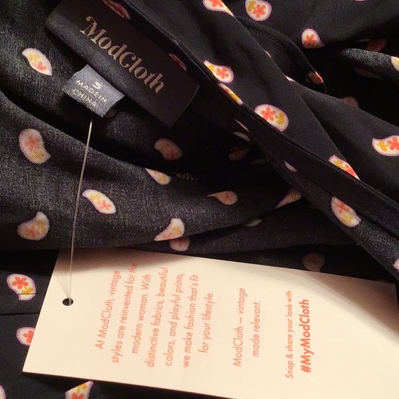 ModCloth fit-to-party wide leg jumpsuit size small - Picture 10 of 12